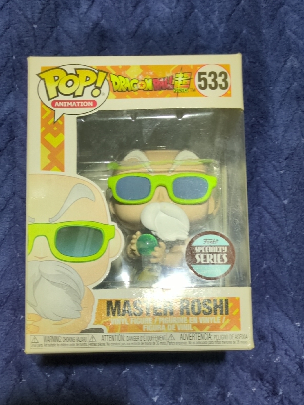 Funko Master Roshi Pop! Vinyl Figure - Lime Green Sunglasses, Blue Lenses
